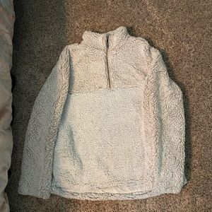 Fluffy Sherpa Pullover